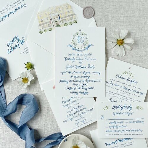 personalized wedding invitations