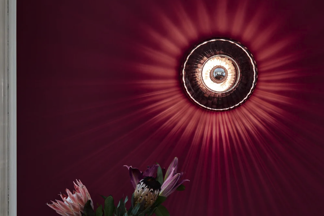 Nuova lampada da parete ottica New Wave